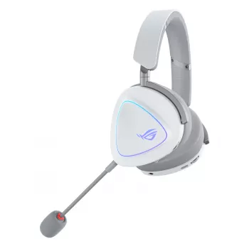 ASUS ROG Delta II kuulokemikrofoni johdollinen & langaton panta pelaaminen USB Type-C Bluetooth valkoinen