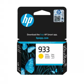 HP 933 keltainen alkuperäinen mustepatruuna, keltainen, 1 kpl, 330 sivua