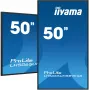 iiyama LH5065UHSB-B1AG Signage-näyttö digitaalinen signaalinäyttö 125,7 cm (49,5 tuumaa) LCD Wi-Fi 800 cd/m² 4K Ultra HD musta sisäänrakennettu prosessori Android 11 24/7