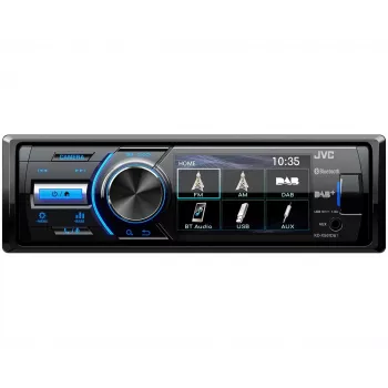JVC KD-X561DBT autoradio musta, sininen 180 W Bluetooth
