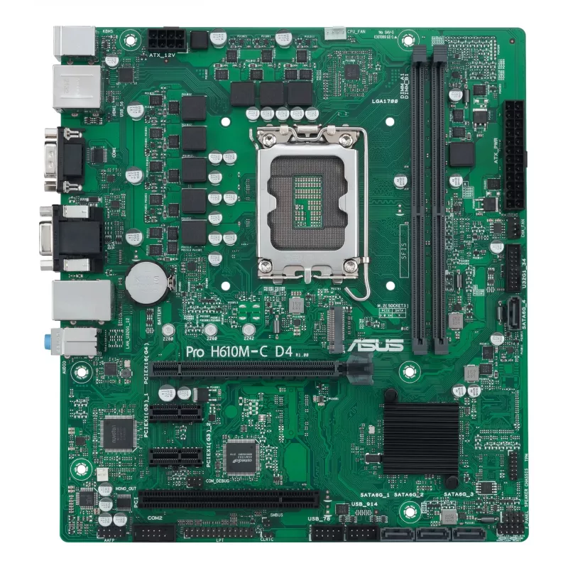 ASUS PRO H610M-C D4-CSM Intel H610 LGA 1700 micro ATX