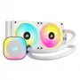 CORSAIR prosessorijäähdytin – iCUE Link H100i RGB AiO-nestejäähdytin – valkoinen