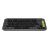 LOGITECH langaton näppäimistö - Pop Icon Keys - grafiitti & vihreä Qwertz Deutsch