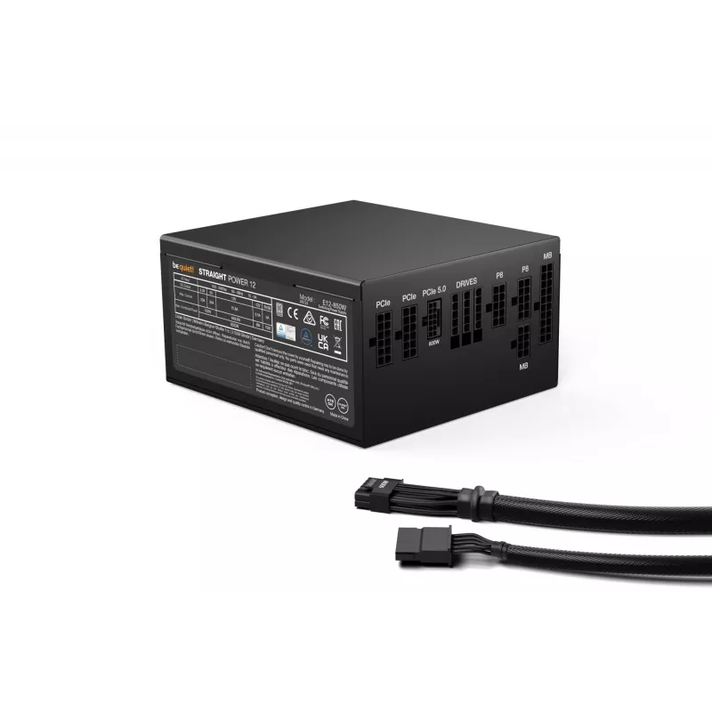 be quiet! BN337 virtalähde 850 W 20+4 pin ATX ATX musta