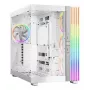 be quiet! Light Base 900 FX tietokonekotelo, Full Tower, E-ATX / XL-ATX, karkaistu lasi, 4x 140 mm tuuletinta, 190 mm suorittimen jäähdytin, valkoinen