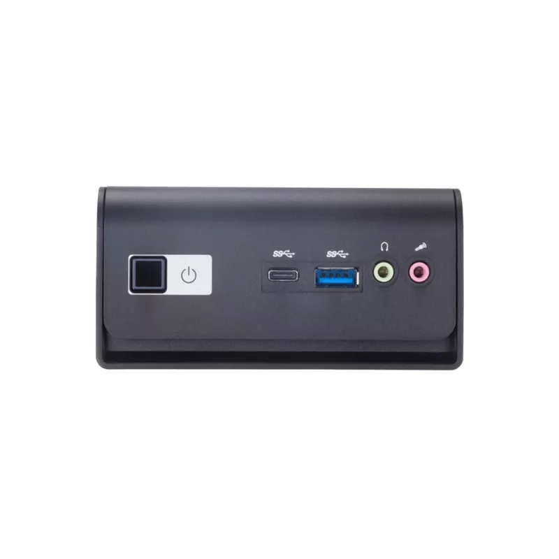 Gigabyte BRIX GB-BMCE-4500C (rev. 1.0) minitietokoneen barebone, Intel Celeron N4500, DDR4 SO-DIMM, Wi-Fi 5, Bluetooth 4.2, GbE, tuuleton