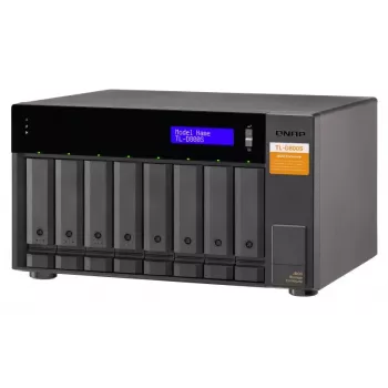 QNAP TL-D800S - kiintolevyteline - 8 paikkaa (SATA-600) - SATA 6Gb/s (ulkoinen) (TL-D800S)