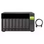 QNAP TL-D800C - kiintolevyteline - JBOD - 8 paikkaa (SATA-600) - USB 3.2 Gen 2 (ulkoinen)