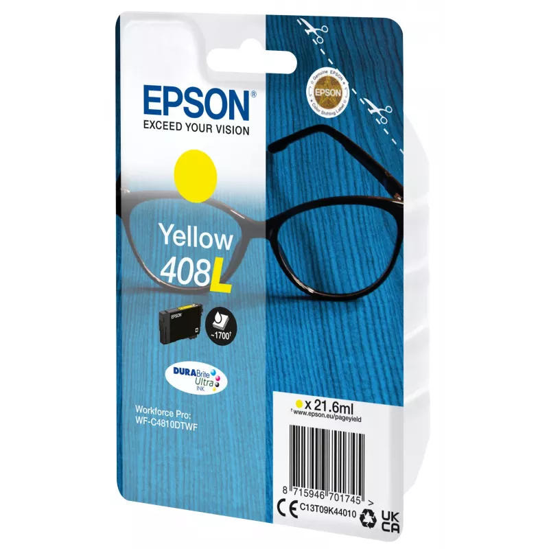 Epson C13T09K44010 mustekasetti 1 kpl alkuperäinen High (XL) Yield keltainen