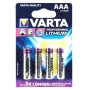 VARTA kertakäyttöparisto Ultra Lithium AAA 1,5 V 4 kpl