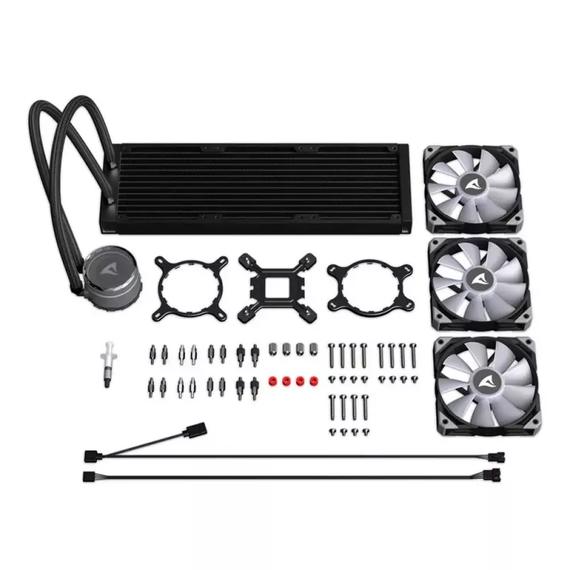 All-in-One-nestekühler Sharkoon S90 RGB