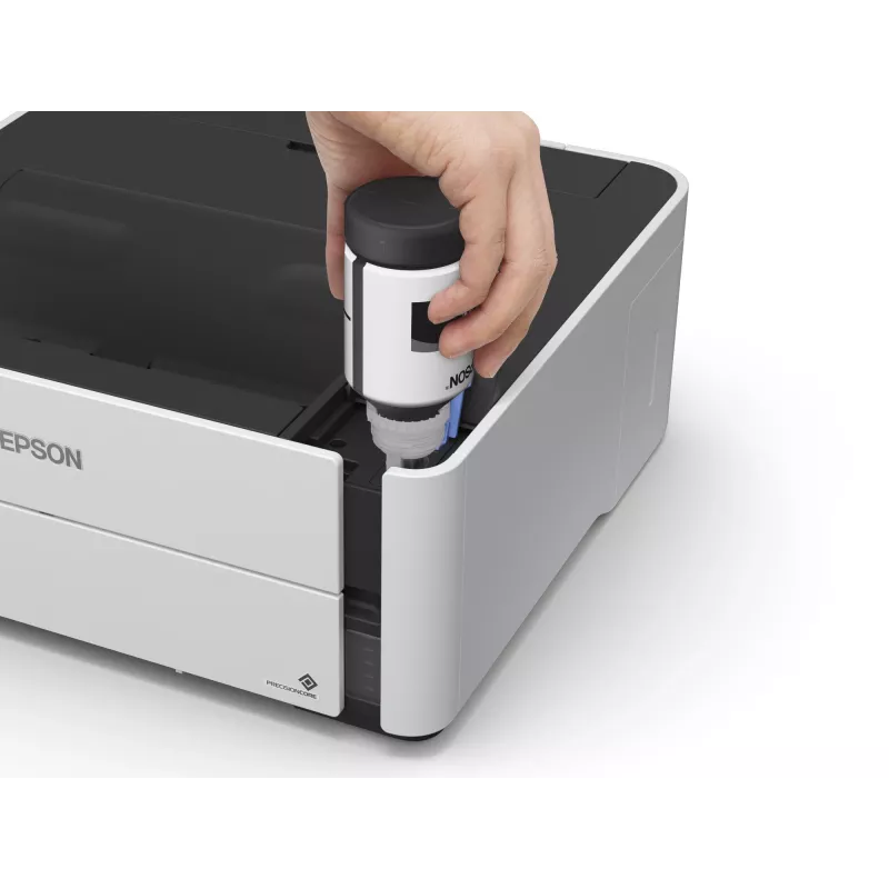 Epson EcoTank ET-M1180 mustavalkoinen mustesuihkutulostin, A4, kaksipuolinen tulostus