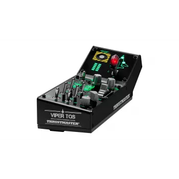 Joystick Thrustmaster VIPER Panel musta USB moottorinsäätövivulla PC