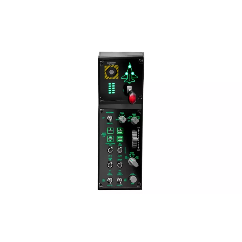 Joystick Thrustmaster VIPER Panel musta USB moottorinsäätövivulla PC