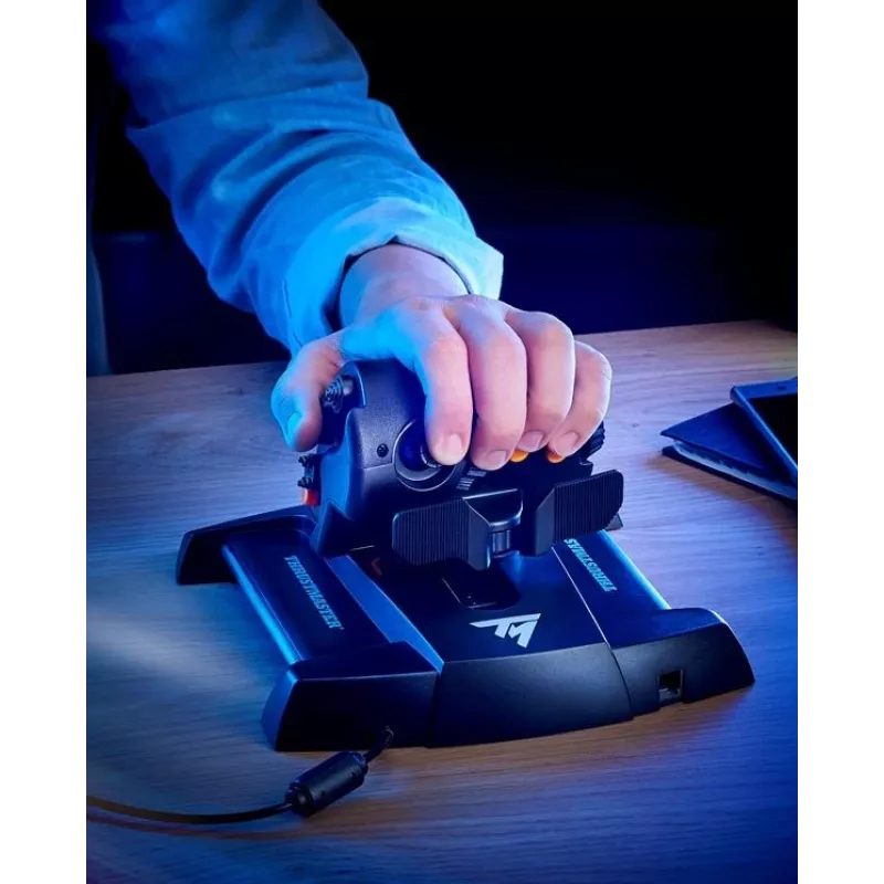 Thrustmaster TWCS Throttle musta USB-joystick analoginen PC