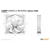 be quiet! Light Wings LX 120 mm PWM Reverse valkoinen kotelotuuletin 12 cm 1 kpl