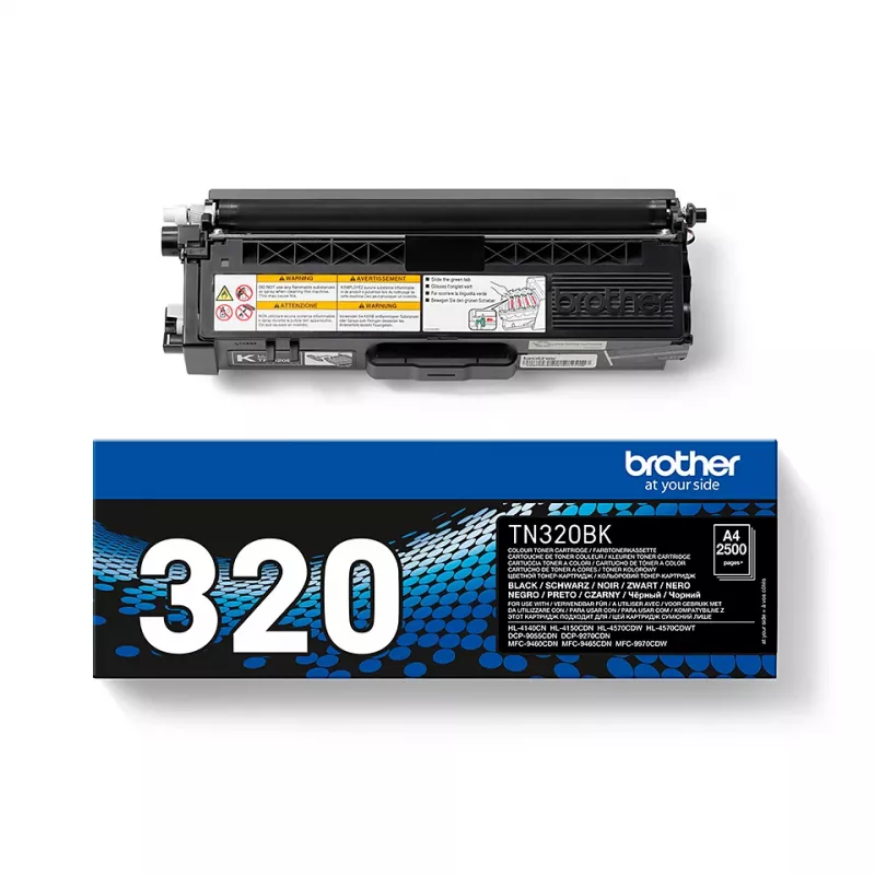 Brother TN-320BK värikasetti 1 kpl alkuperäinen musta