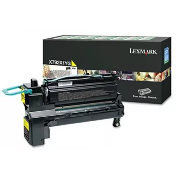 LEXMARK värikasetti - X792 - High Yield Return Programme Extra - 20k sivua - keltainen