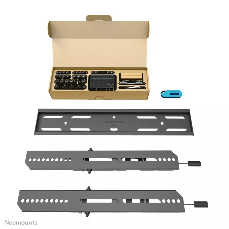 TV-seinäteline Neomounts WL35S-850BL14 enimmäispaino 50 kg 32-75 tuumaa