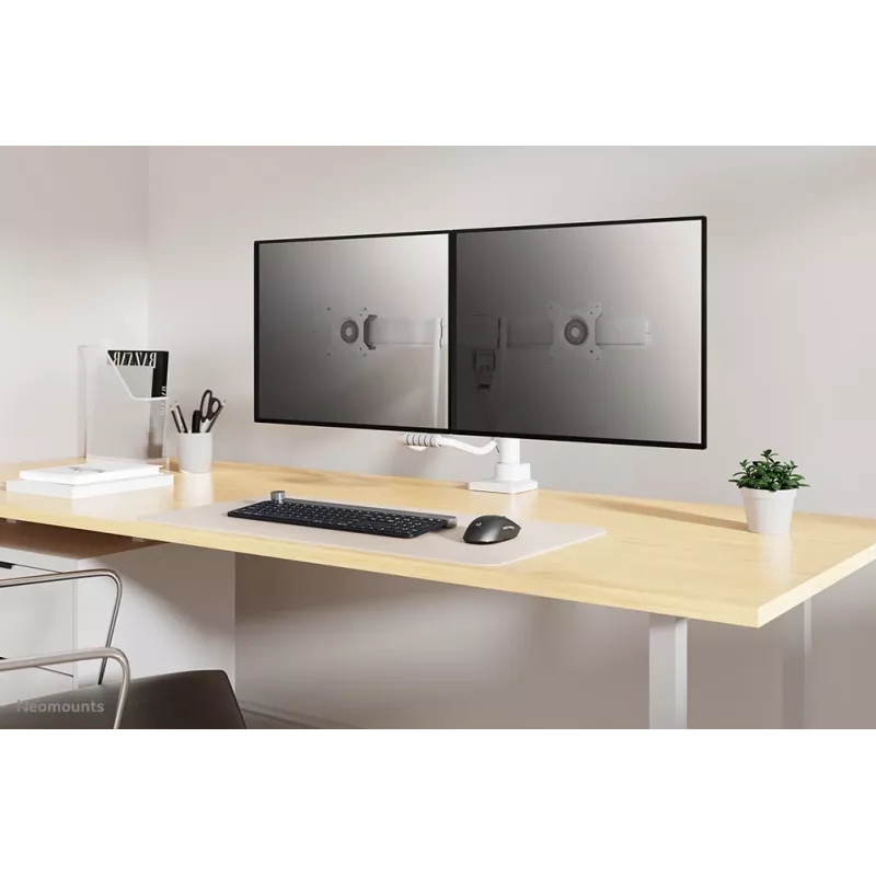 Neomounts DS75-450WH2 monitorivarsi 17-32 tuumaa - kaasujousi - Topfix - 180°-pysäytin
