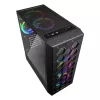 PC-kotelo Sharkoon RGB HEX Desktop musta