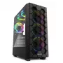 PC-kotelo Sharkoon RGB HEX Desktop musta