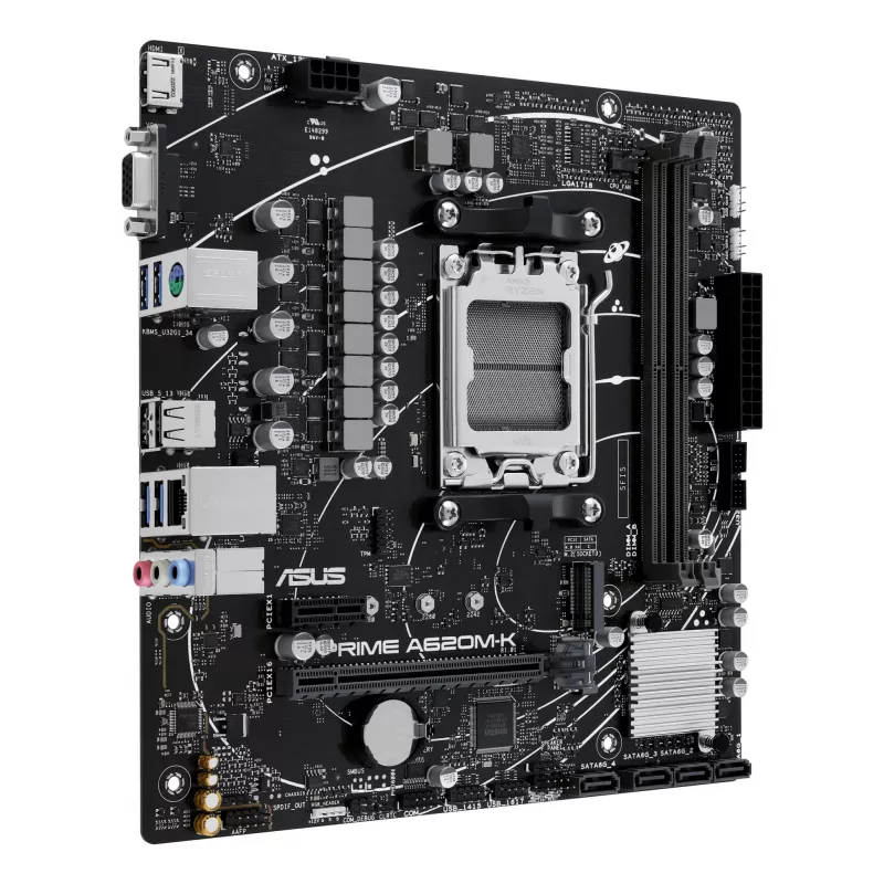 ASUS PRIME A620M-K AMD A620 kanta AM5 micro ATX