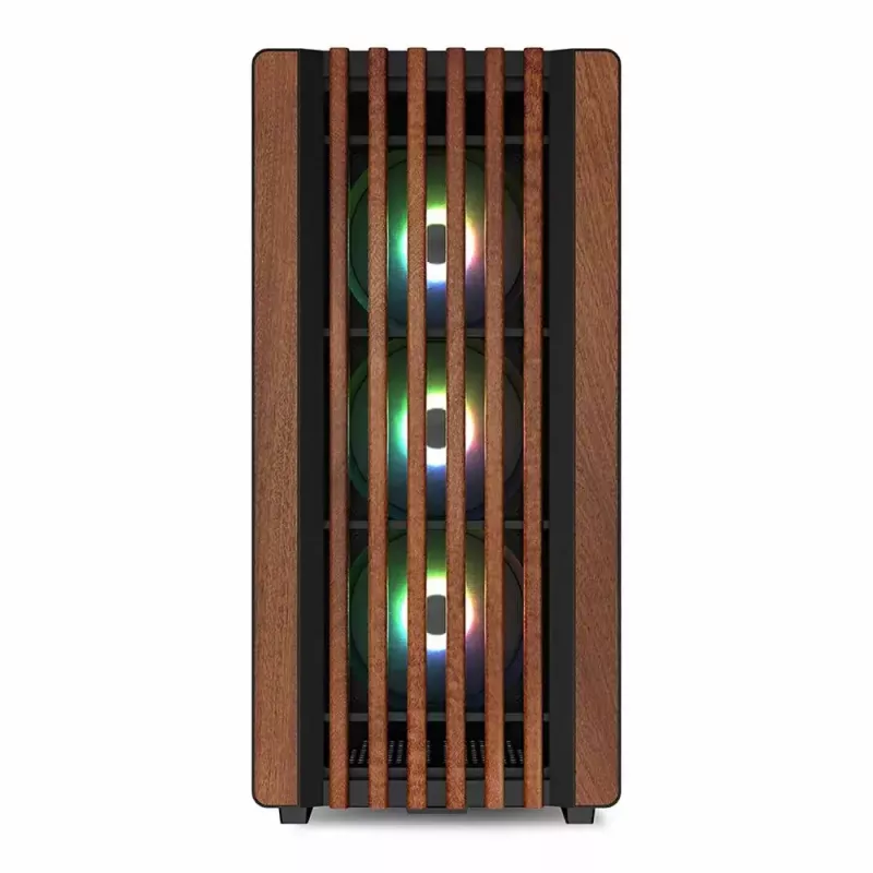 PC-kotelo Sharkoon REBEL C70G RGB Full Tower musta, puu