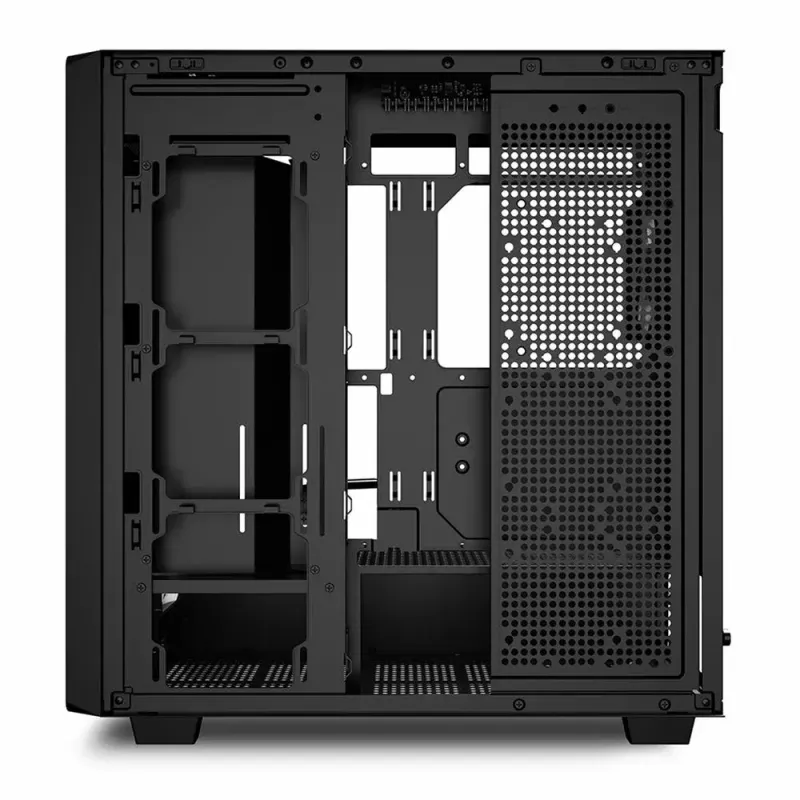 PC-kotelo Sharkoon REBEL C70G RGB Full Tower musta, puu