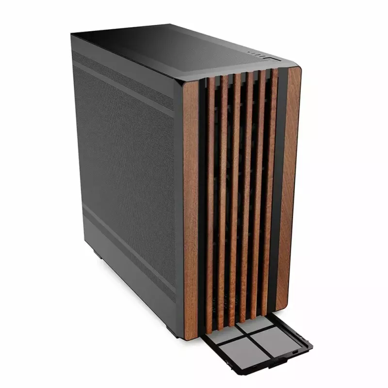 PC-kotelo Sharkoon REBEL C70M RGB Full Tower musta, puu
