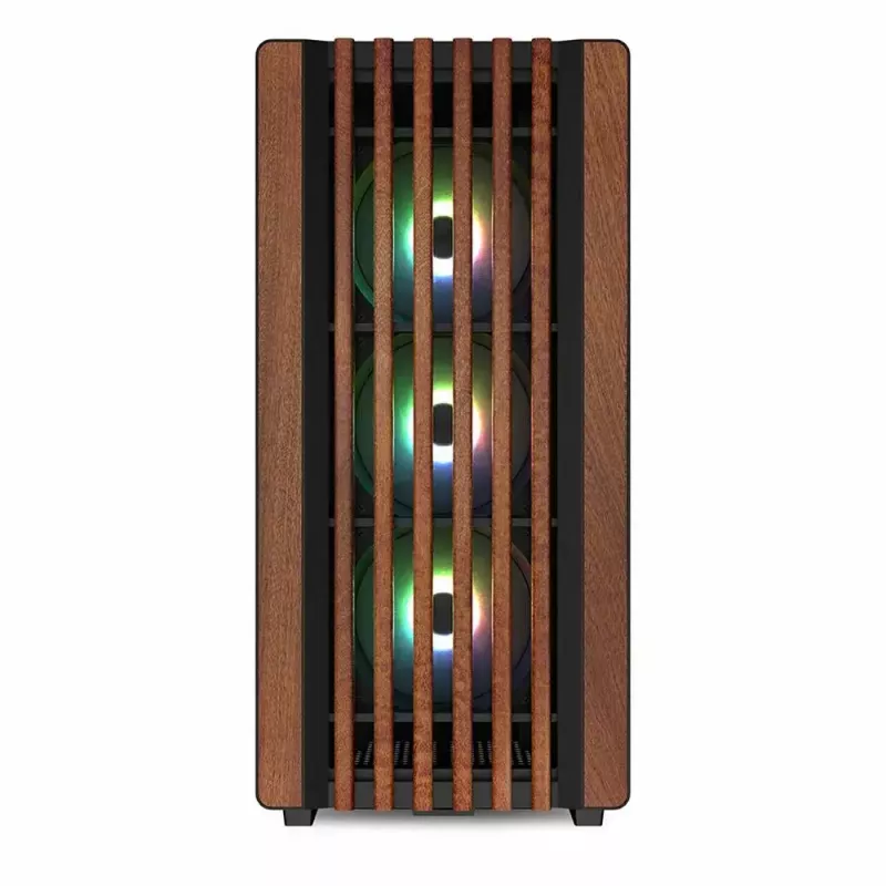 PC-kotelo Sharkoon REBEL C70M RGB Full Tower musta, puu