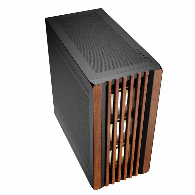 PC-kotelo Sharkoon REBEL C70M RGB Full Tower musta, puu