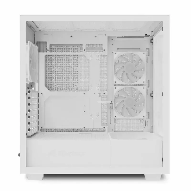 PC-kotelo Sharkoon Rebel C60 Midi-Tower valkoinen