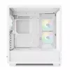 PC-kotelo Sharkoon Rebel C60 Midi-Tower valkoinen