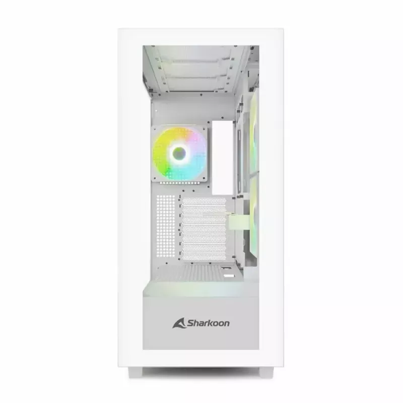 PC-kotelo Sharkoon Rebel C60 Midi-Tower valkoinen