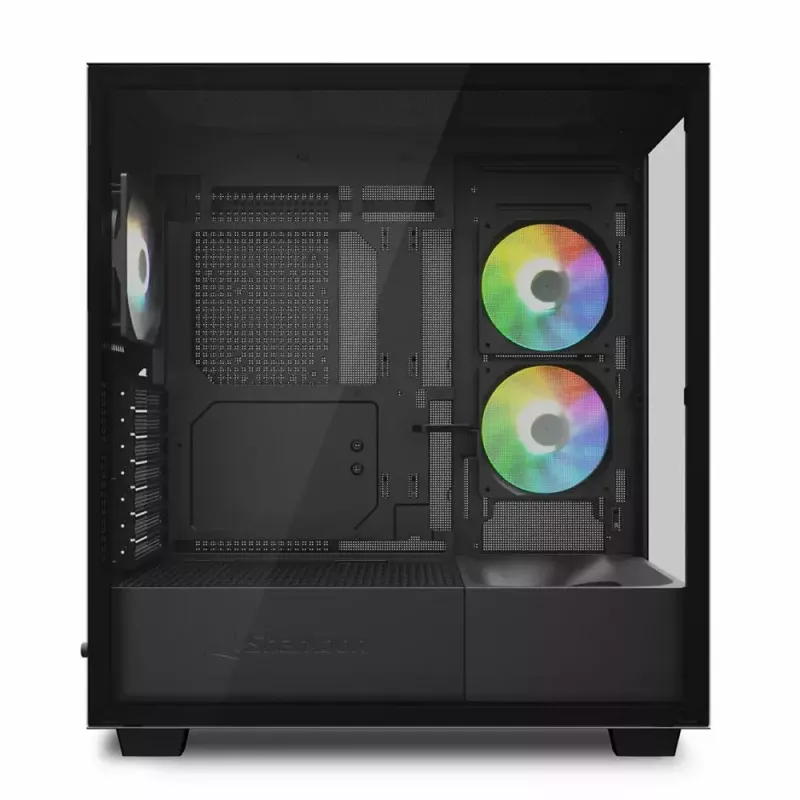 PC-kotelo Sharkoon Rebel C60 Midi-Tower musta
