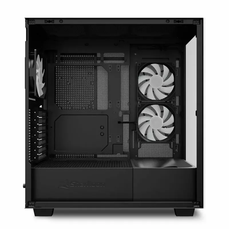 PC-kotelo Sharkoon Rebel C60 Midi-Tower musta