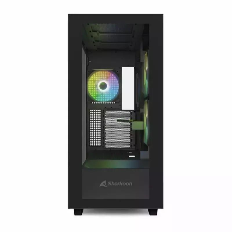 PC-kotelo Sharkoon Rebel C60 Midi-Tower musta