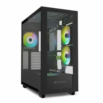 PC-kotelo Sharkoon Rebel C60 Midi-Tower musta