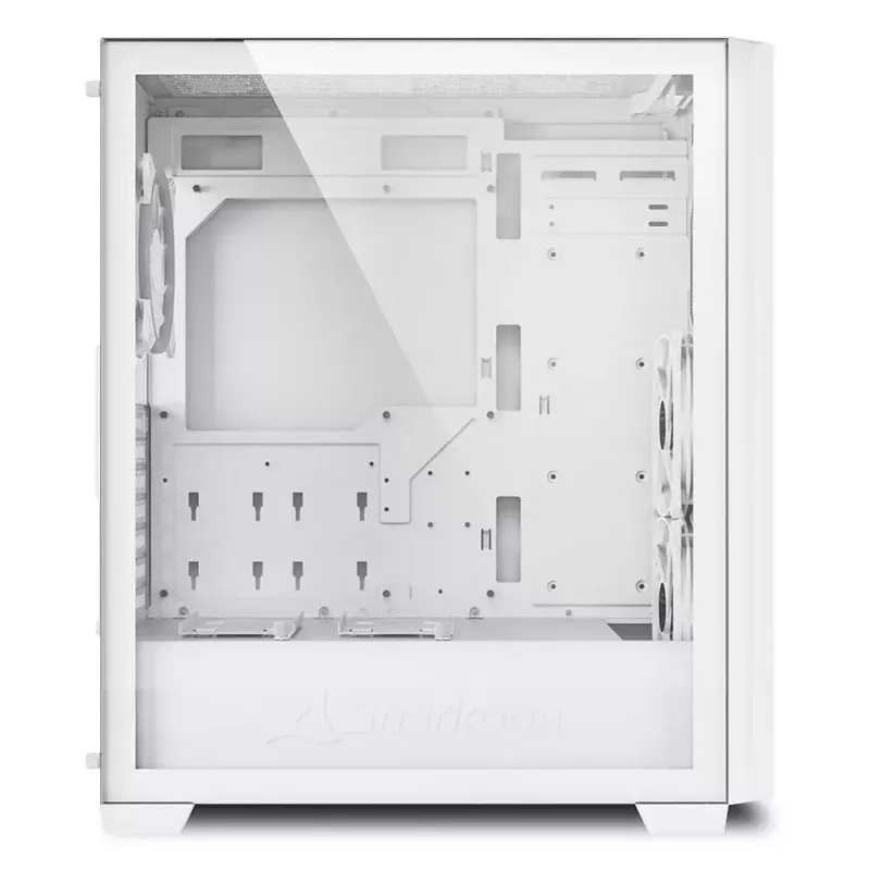 PC-kotelo Sharkoon VS9 RGB Midi Tower valkoinen