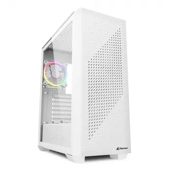PC-kotelo Sharkoon VS9 RGB Midi Tower valkoinen