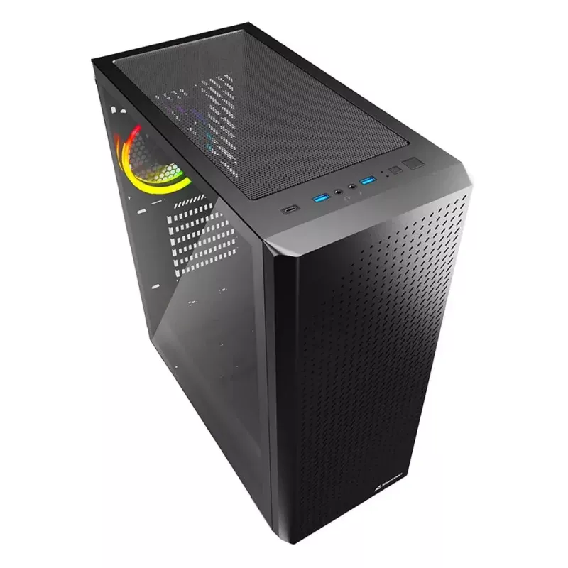 PC-kotelo Sharkoon VS9 RGB Midi Tower musta