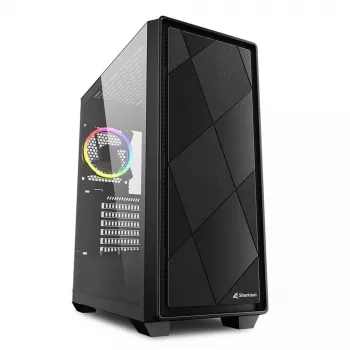 PC-kotelo Sharkoon VS8 RGB Midi Tower musta