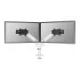 Neomounts DS65S-950WH2 monitorivarsi 24-34 inch - kaasujousi - Topfix - monipuolisesti säädettävä - 180°-pysäytin