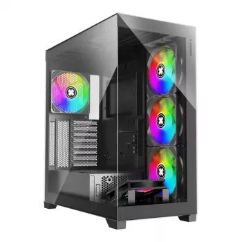 PC-kotelo Xilence XG171 Midi Tower musta