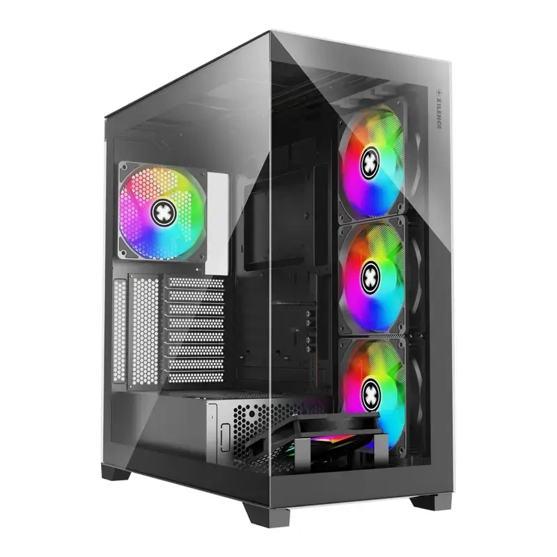PC-kotelo Xilence XG171 Midi Tower musta