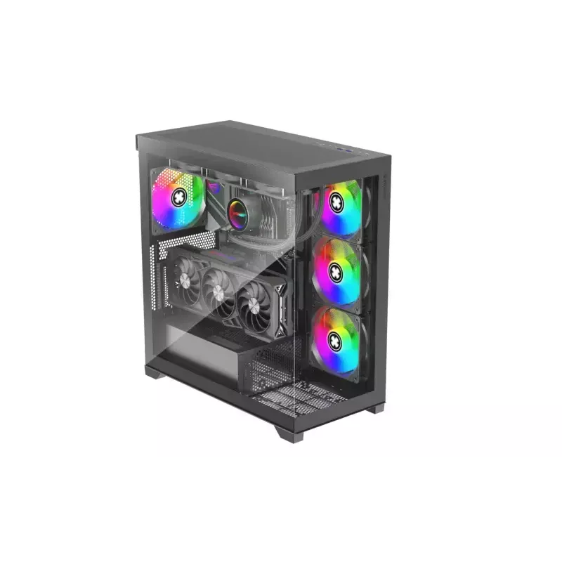 PC-kotelo Xilence XG171 Midi Tower musta