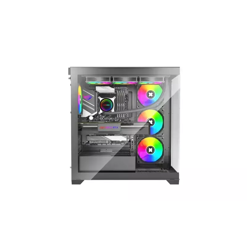PC-kotelo Xilence XG171 Midi Tower musta