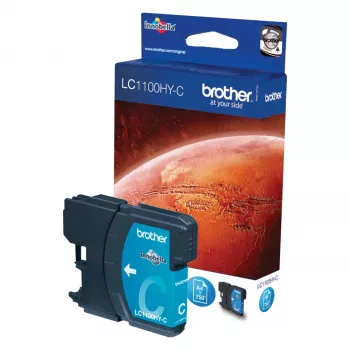 Brother LC1100HYC mustepatruuna, 1 kpl, alkuperäinen, syaani