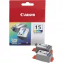 Canon BCI-15 Colour Twin Pack mustekasetit, syaani/magenta/keltainen, 2 x 7,5 ml (8191A002)